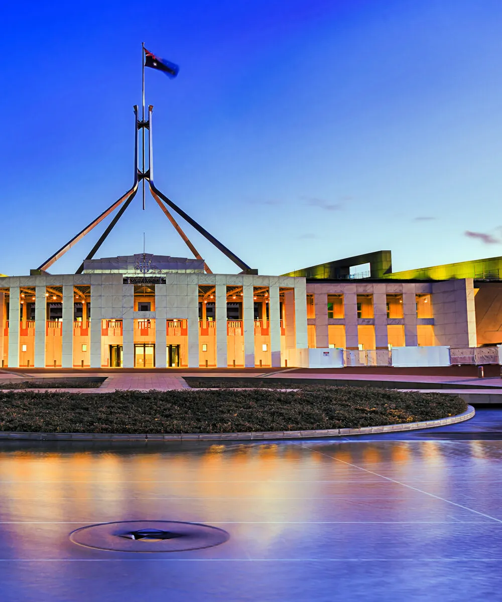 Australian Parliament House in Canberra